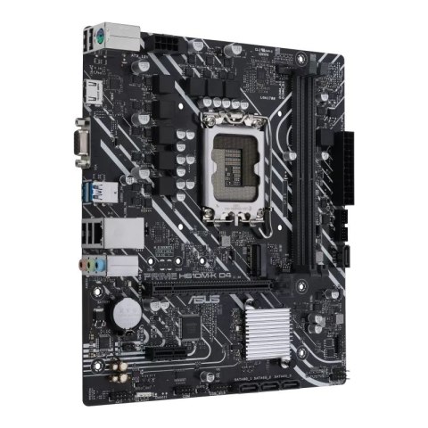 Asus | PRIME H610M-K D4 | Processor family Intel | Processor socket LGA1700 | DDR4 DIMM | Memory slots 2 | Supported hard disk Asus | PRIME H610M-K D4 | Processor family Intel | Processor socket LGA1700 | DDR4 DIMM | Memory slots 2 | Supported hard disk