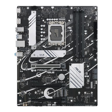 Asus | PRIME H770-PLUS D4 | Processor family Intel | Processor socket LGA1700 | DDR4 DIMM | Memory slots 4 | Supported hard dis Asus | PRIME H770-PLUS D4 | Processor family Intel | Processor socket LGA1700 | DDR4 DIMM | Memory slots 4 | Supported hard dis