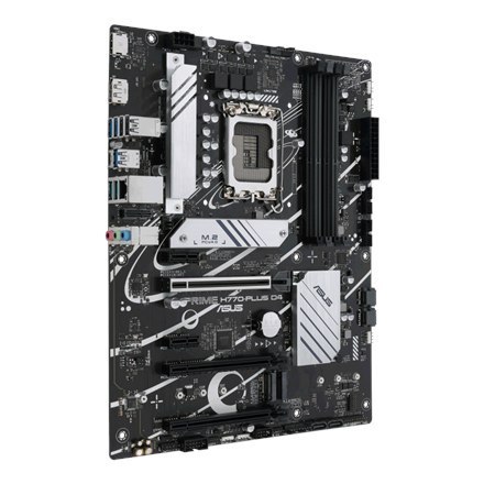 Asus | PRIME H770-PLUS D4 | Processor family Intel | Processor socket LGA1700 | DDR4 DIMM | Memory slots 4 | Supported hard dis Asus | PRIME H770-PLUS D4 | Processor family Intel | Processor socket LGA1700 | DDR4 DIMM | Memory slots 4 | Supported hard dis