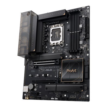 Asus | PROART B760-CREATOR WIFI | Rodzina procesorów Intel | Gniazdo procesora LGA1700 | DDR5 | Obsługiwane interfejsy dysków tw Asus | PROART B760-CREATOR WIFI | Rodzina procesorów Intel | Gniazdo procesora LGA1700 | DDR5 | Obsługiwane interfejsy dysków tw