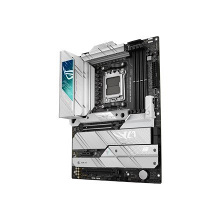 Asus | ROG STRIX X670E-A GAMING WIFI | Processor family AMD | Processor socket AM5 | DDR5 DIMM | Memory slots 4 | Supported hard Asus | ROG STRIX X670E-A GAMING WIFI | Processor family AMD | Processor socket AM5 | DDR5 DIMM | Memory slots 4 | Supported hard