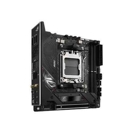 Asus | ROG STRIX B650E-I GAMING WIFI | Processor family AMD | Processor socket AM5 | DDR5 DIMM | Memory slots 2 | Supported hard Asus | ROG STRIX B650E-I GAMING WIFI | Processor family AMD | Processor socket AM5 | DDR5 DIMM | Memory slots 2 | Supported hard