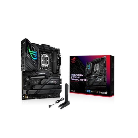 Asus | ROG STRIX Z790-F GAMING WIFI II | Rodzina procesorów Intel | Gniazdo procesora LGA1700 | DDR5 | Obsługiwane interfejsy dy Asus | ROG STRIX Z790-F GAMING WIFI II | Rodzina procesorów Intel | Gniazdo procesora LGA1700 | DDR5 | Obsługiwane interfejsy dy