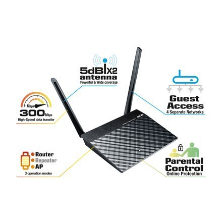 Asus | Router | RT-N12E | 802.11n | 300 Mbit/s | 10/100 Mbit/s | Ethernet LAN (RJ-45) ports 4 | Mesh Support No | MU-MiMO No | N Asus | Router | RT-N12E | 802.11n | 300 Mbit/s | 10/100 Mbit/s | Ethernet LAN (RJ-45) ports 4 | Mesh Support No | MU-MiMO No | N