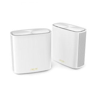 Asus | Router | ZenWiFi XD6 (W-2-PK) | 574+4804 Mbit/s | 10/100/1000 Mbit/s | Ethernet LAN (RJ-45) ports 3 | Mesh Support Yes |