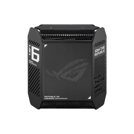 Asus | Router do gier z technologią Wifi 6 802.11ax Tri-Band Gigabit Mesh | GT6 ROG Rapture (1 szt.) | 802.11ax | 574+4804+4804 Asus | Router do gier z technologią Wifi 6 802.11ax Tri-Band Gigabit Mesh | GT6 ROG Rapture (1 szt.) | 802.11ax | 574+4804+4804