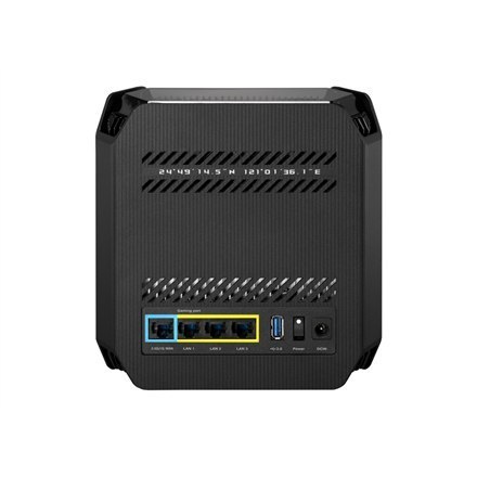 Asus | Router do gier z technologią Wifi 6 802.11ax Tri-Band Gigabit Mesh | GT6 ROG Rapture (1 szt.) | 802.11ax | 574+4804+4804 Asus | Router do gier z technologią Wifi 6 802.11ax Tri-Band Gigabit Mesh | GT6 ROG Rapture (1 szt.) | 802.11ax | 574+4804+4804