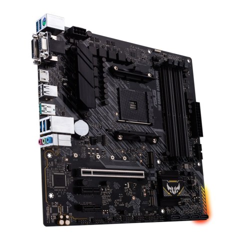 Asus | TUF GAMING A520M-PLUS | Processor family AMD | Processor socket AM4 | DDR4 | Memory slots 4 | Supported hard disk drive Asus | TUF GAMING A520M-PLUS | Processor family AMD | Processor socket AM4 | DDR4 | Memory slots 4 | Supported hard disk drive