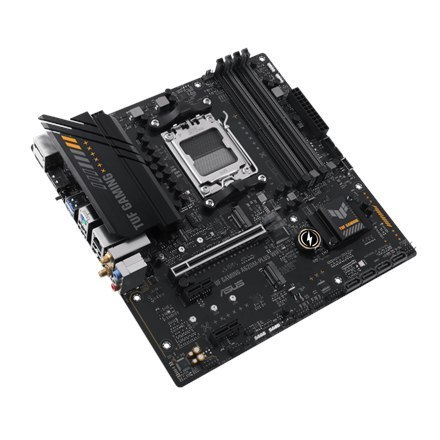 Asus | TUF GAMING A620M-PLUS WIFI | Processor family AMD | Processor socket AM5 | DDR5 DIMM | Memory slots 4 | Supported hard di Asus | TUF GAMING A620M-PLUS WIFI | Processor family AMD | Processor socket AM5 | DDR5 DIMM | Memory slots 4 | Supported hard di