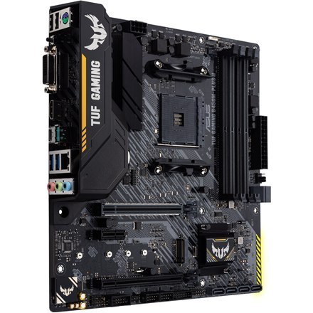 Asus | TUF GAMING B450M-PLUS II | Memory slots 4 | Number of SATA connectors 6 x SATA III | Chipset AMD B | Micro ATX | Processo Asus | TUF GAMING B450M-PLUS II | Memory slots 4 | Number of SATA connectors 6 x SATA III | Chipset AMD B | Micro ATX | Processo