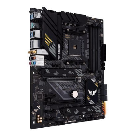 Asus | TUF GAMING B550-PLUS WIFI II | Processor family AMD | Processor socket AM4 | DDR4 DIMM | Memory slots 4 | Supported hard Asus | TUF GAMING B550-PLUS WIFI II | Processor family AMD | Processor socket AM4 | DDR4 DIMM | Memory slots 4 | Supported hard