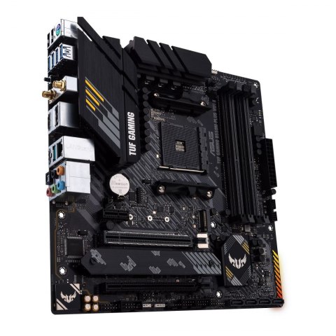 Asus | TUF GAMING B550M-PLUS WIFI II | Processor family AMD | Processor socket AM4 | DDR4 | Memory slots 4 | Number of SATA conn Asus | TUF GAMING B550M-PLUS WIFI II | Processor family AMD | Processor socket AM4 | DDR4 | Memory slots 4 | Number of SATA conn