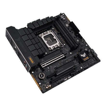 Asus | TUF GAMING B760M-PLUS D4 | Processor family Intel | Processor socket LGA1700 | DDR4 DIMM | Memory slots 4 | Supported ha Asus | TUF GAMING B760M-PLUS D4 | Processor family Intel | Processor socket LGA1700 | DDR4 DIMM | Memory slots 4 | Supported ha