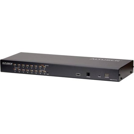 Aten | 16-Port Cat 5 KVM Switch with Daisy-Chain Port Aten | 16-Port Cat 5 KVM Switch with Daisy-Chain Port