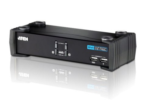 Aten | 2-Port USB DVI/Audio KVMP Switch | CS1762A | Warranty month(s) Aten | 2-Port USB DVI/Audio KVMP Switch | CS1762A | Warranty month(s)