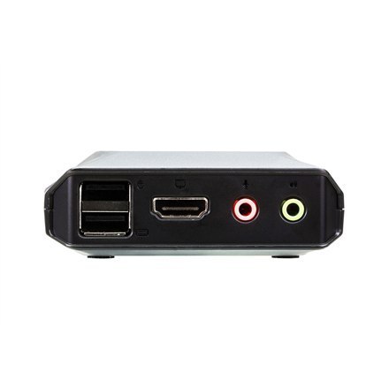 Aten | 2-portowy przełącznik KVM USB 4K HDMI ze zdalnym przełącznikiem portów | CS22H-AT | Miesiące gwarancji Aten | 2-portowy przełącznik KVM USB 4K HDMI ze zdalnym przełącznikiem portów | CS22H-AT | Miesiące gwarancji