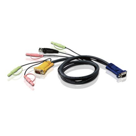 Aten 2L-5303U 3M USB KVM Cable with 3 in 1 SPHD and Audio Aten 2L-5303U 3M USB KVM Cable with 3 in 1 SPHD and Audio