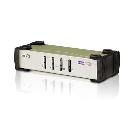 Aten 4-portowy przełącznik KVM PS/2-USB VGA Aten | 4-portowy przełącznik KVM PS/2-USB VGA Aten 4-portowy przełącznik KVM PS/2-USB VGA Aten | 4-portowy przełącznik KVM PS/2-USB VGA