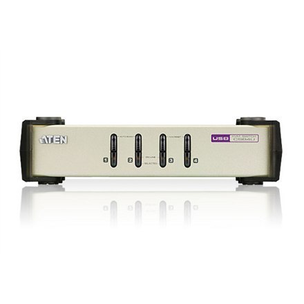 Aten 4-portowy przełącznik KVM PS/2-USB VGA Aten | 4-portowy przełącznik KVM PS/2-USB VGA Aten 4-portowy przełącznik KVM PS/2-USB VGA Aten | 4-portowy przełącznik KVM PS/2-USB VGA