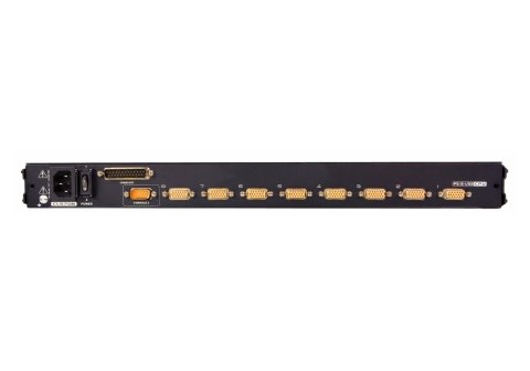 Aten | 8-Port PS/2-USB VGA 17" LCD KVM Switch with Daisy-Chain Port and USB Peripheral Support | CL5708M Aten | 8-Port PS/2-USB VGA 17" LCD KVM Switch with Daisy-Chain Port and USB Peripheral Support | CL5708M