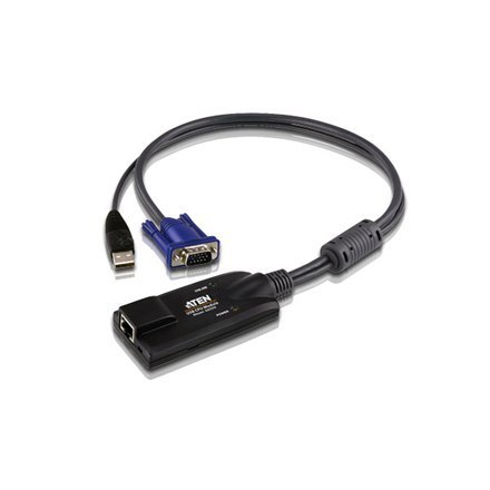 Aten | Adapter KVM USB VGA | 1 x RJ-45 żeński, 1 x USB męski, 1 x HDB-15 męski Aten | Adapter KVM USB VGA | 1 x RJ-45 żeński, 1 x USB męski, 1 x HDB-15 męski