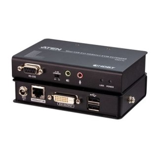 Aten | CE611 Mini USB DVI HDBaseT KVM Extender, 1920 x 1200@100m