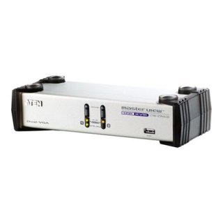Aten CS1742C-AT 2-port USB Dual-View VGA KVM with audio & USB 2.0 KVM Switch | Aten