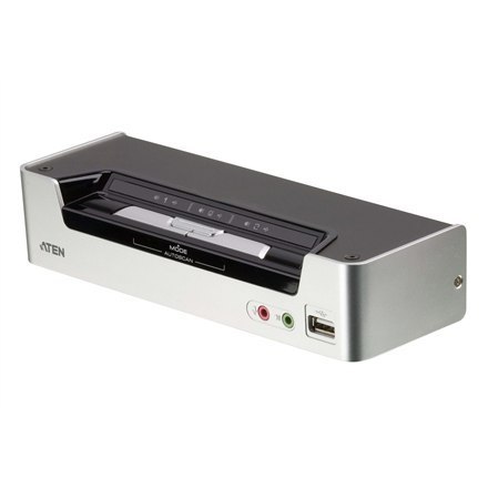 Aten CS1792 2-portowy przełącznik USB HDMI/Audio KVMP™ Aten | 2-portowy przełącznik USB HDMI/Audio KVMP | CS1792 Aten CS1792 2-portowy przełącznik USB HDMI/Audio KVMP™ Aten | 2-portowy przełącznik USB HDMI/Audio KVMP | CS1792