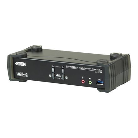 Aten CS1922M 2-Port USB3.0 4K DisplayPort KVMP Switch with Built-in MST Hub | Aten Aten CS1922M 2-Port USB3.0 4K DisplayPort KVMP Switch with Built-in MST Hub | Aten