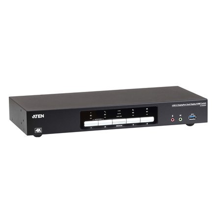 Aten CS1944DP 4-Port USB 3.0 4K DisplayPort Dual Display KVMP Switch Aten | 4-Port USB 3.0 4K DisplayPort Dual Display KVMP Swit Aten CS1944DP 4-Port USB 3.0 4K DisplayPort Dual Display KVMP Switch Aten | 4-Port USB 3.0 4K DisplayPort Dual Display KVMP Swit