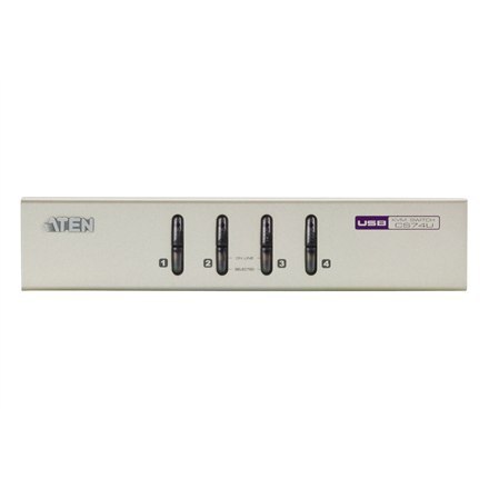 Aten CS74U-A7 4-Port USB VGA/Audio KVM Switch Aten | 4-Port USB VGA/Audio KVM Switch | CS74U-A7 | Warranty month(s) Aten CS74U-A7 4-Port USB VGA/Audio KVM Switch Aten | 4-Port USB VGA/Audio KVM Switch | CS74U-A7 | Warranty month(s)