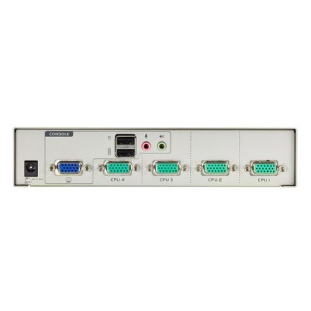 Aten CS74U-A7 4-Port USB VGA/Audio KVM Switch Aten | 4-Port USB VGA/Audio KVM Switch | CS74U-A7 | Warranty month(s) Aten CS74U-A7 4-Port USB VGA/Audio KVM Switch Aten | 4-Port USB VGA/Audio KVM Switch | CS74U-A7 | Warranty month(s)