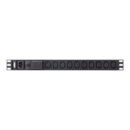 Aten PE0110SG-AT-G Basic 1U PDU with surge protection 10A | Aten Aten PE0110SG-AT-G Basic 1U PDU with surge protection 10A | Aten