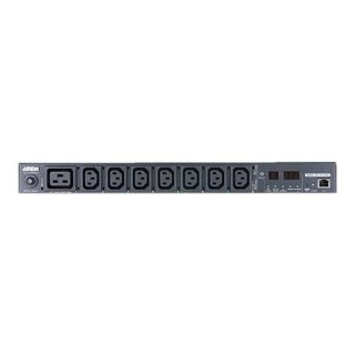 Aten PE7208G-ATA-G 20A/16A 8-Outlet 1U Outlet-Metered eco PDU | Aten