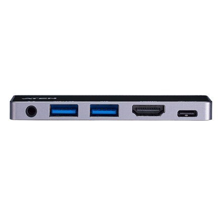 Aten UH3238 USB-C Travel Dock with Power Pass-Through Aten | USB-C Travel Dock with Power Pass-Through | UH3238-AT | Dock | Port Aten UH3238 USB-C Travel Dock with Power Pass-Through Aten | USB-C Travel Dock with Power Pass-Through | UH3238-AT | Dock | Port