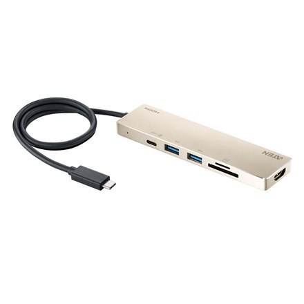 Aten UH3239 USB-C Multiport Mini Dock with Power Pass-Through Aten | USB-C Multiport Mini Dock with Power Pass-Through | UH3239 Aten UH3239 USB-C Multiport Mini Dock with Power Pass-Through Aten | USB-C Multiport Mini Dock with Power Pass-Through | UH3239