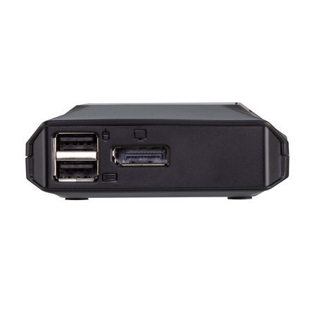 Aten US3312 2-Port USB-C 4K DisplayPort KVM Switch with Remote Port Selector Aten | 2-Port USB-C 4K DisplayPort KVM Switch with Aten US3312 2-Port USB-C 4K DisplayPort KVM Switch with Remote Port Selector Aten | 2-Port USB-C 4K DisplayPort KVM Switch with