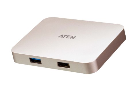 Aten | USB-C 4K Ultra Mini Dock z Power Pass-through | Porty Ethernet LAN (RJ-45) | Porty VGA (D-Sub) w ilości | Porty USB 3.0 ( Aten | USB-C 4K Ultra Mini Dock z Power Pass-through | Porty Ethernet LAN (RJ-45) | Porty VGA (D-Sub) w ilości | Porty USB 3.0 (