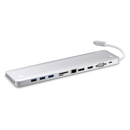 Aten USB-C Multiport Dock with Power Pass-Through Aten | USB-C | USB-C Multiport Dock with Power Pass-Through Aten USB-C Multiport Dock with Power Pass-Through Aten | USB-C | USB-C Multiport Dock with Power Pass-Through