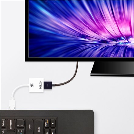 Aten VC986B True 4K DisplayPort to HDMI 2.0 Active Adapter Aten VC986B True 4K DisplayPort to HDMI 2.0 Active Adapter