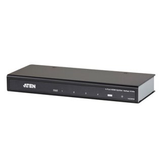 Aten VS184A 4-portowy rozdzielacz 4K HDMI Aten | 4-portowy rozdzielacz 4K HDMI | VS184A