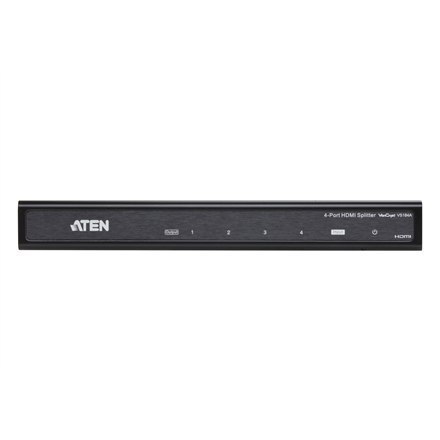 Aten VS184A 4-portowy rozdzielacz 4K HDMI Aten | 4-portowy rozdzielacz 4K HDMI | VS184A Aten VS184A 4-portowy rozdzielacz 4K HDMI Aten | 4-portowy rozdzielacz 4K HDMI | VS184A