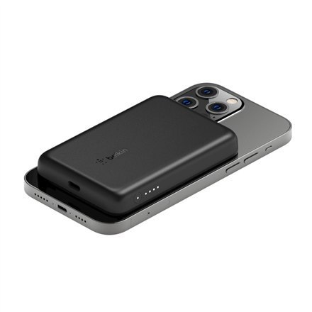 Belkin | BOOST CHARGE Magnetic Wireless Power Bank | 2500 mAh | Black Belkin | BOOST CHARGE Magnetic Wireless Power Bank | 2500 mAh | Black