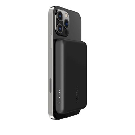 Belkin | BOOST CHARGE Magnetic Wireless Power Bank | 2500 mAh | Black Belkin | BOOST CHARGE Magnetic Wireless Power Bank | 2500 mAh | Black