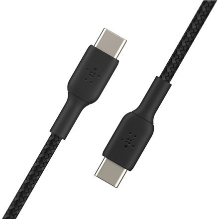 Belkin | Kabel USB-C | Męski | 24-pinowy USB-C | Męski | Czarny | 24-pinowy USB-C | 1 m Belkin | Kabel USB-C | Męski | 24-pinowy USB-C | Męski | Czarny | 24-pinowy USB-C | 1 m