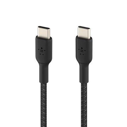 Belkin | Kabel USB-C | Męski | 24-pinowy USB-C | Męski | Czarny | 24-pinowy USB-C | 1 m Belkin | Kabel USB-C | Męski | 24-pinowy USB-C | Męski | Czarny | 24-pinowy USB-C | 1 m