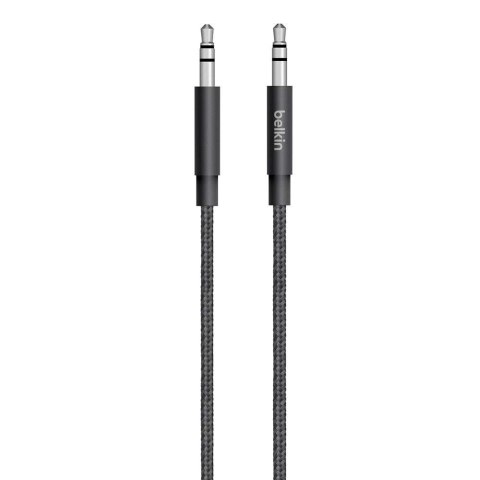 Belkin | Kabel audio | Męski | Mini-phone stereo 3,5 mm | Mini-phone stereo 3,5 mm | Czarny | 1,22 m Belkin | Kabel audio | Męski | Mini-phone stereo 3,5 mm | Mini-phone stereo 3,5 mm | Czarny | 1,22 m