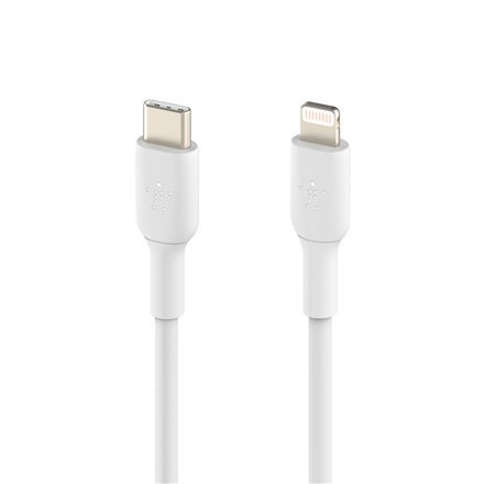 Belkin | Męski | Apple Lightning | Męski | Biały | 24-pinowy USB-C | 1 m Belkin | Męski | Apple Lightning | Męski | Biały | 24-pinowy USB-C | 1 m