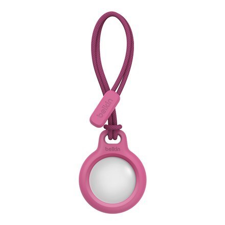 Belkin | Secure holder with strap | Apple AirTag | Pink Belkin | Secure holder with strap | Apple AirTag | Pink