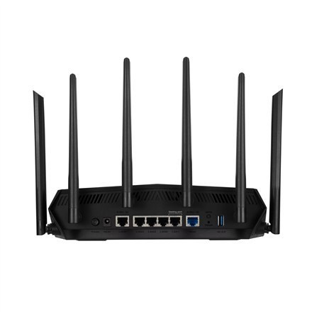 Bezprzewodowy router do gier Wifi 6 Dual Band | TUF-AX6000 | 802.11ax | 1148+4804 Mbit/s | 10/100/1000 Mbit/s | Porty Ethernet L Bezprzewodowy router do gier Wifi 6 Dual Band | TUF-AX6000 | 802.11ax | 1148+4804 Mbit/s | 10/100/1000 Mbit/s | Porty Ethernet L
